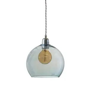 EBB & FLOW Rowan suspension bleu-argenté Ø 22 cm