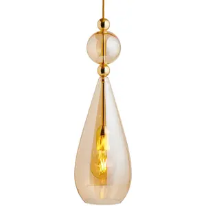 EBB & FLOW Smykke L suspension or or-fumée