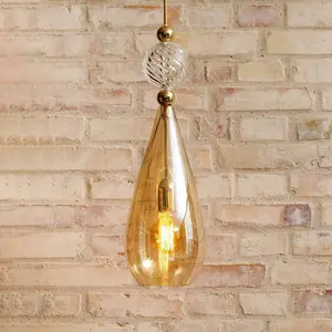 EBB & FLOW Smykke L or or-fumée crystal swirl