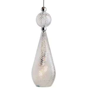 EBB & FLOW Smykke L argent crystal swirl
