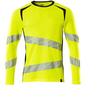 Mascot Accelerate Safe 19081 Long Sleeve Polo Jaune 2XL pas cher