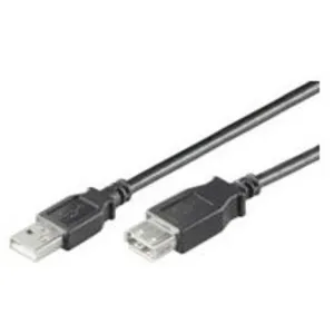 Comparateur de prix : MicroConnect USB 2.0 - Rallonge de câble USB - USB (F) pour USB (M) - USB 2.0 - 50 cm - noir
