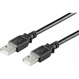 MicroConnect - Câble USB - USB (M) pour USB (M) - USB 2.0 - 5 m - noir pas cher