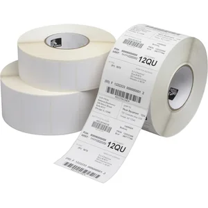 Comparateur de prix : Zebra 3006318 - (57 mm x 32 mm) 12 rouleaux - Noir sur blanc - Étiquette