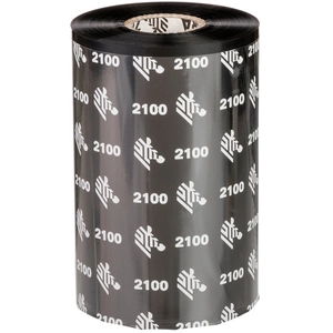 Zebra 02100bk06045 Ribbon 2100 Wax, 60 mm, 450 m, C   25 mm, Box Of 12