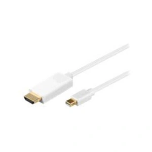 Comparateur de prix : Microconnect MDPHDMI2 Câble 1.8 m Blanc