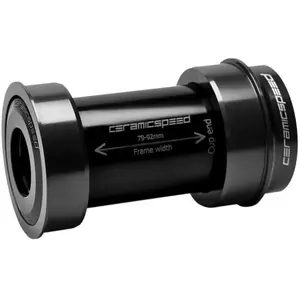 Boitier de pédalier CeramicSpeed BBright Sram GXP 46x79 24/22,2mm - Noir