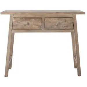 Bloomingville Table console Camden naturel - 82064471 pas cher