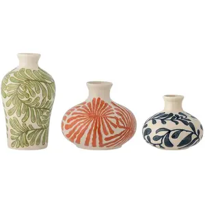 Vase Fauni Grès vert - Bloomingville