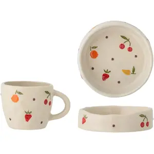 Set de vaisselle bébé grès Bloomingville Tatiana set de 2 BloomingvilleVendu parbazarchic