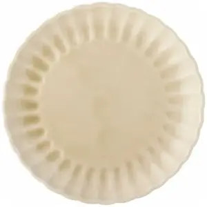 Comparateur de prix : Bloomingville - Assiette en grès Latina  Ivoire S