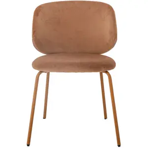Ponte Chaise De Salle À Manger Orange Polyester Recyclé - Bloomingville