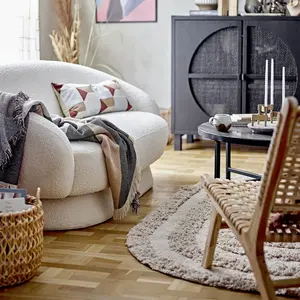 Plaid chic coton recyclé Bloomingville Tasja Bloomingville