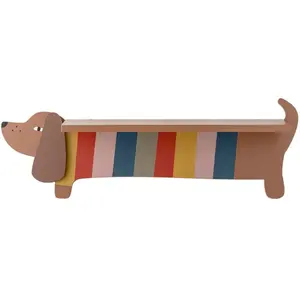 bloomingvilleMINI bloomingville Etagère murale enfant Charlie bois brun pas cher