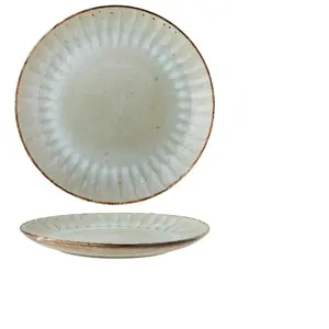 Bloomingville Assiettes Fleur Ø27cm lot de 6 pièces - 82068009 pas cher