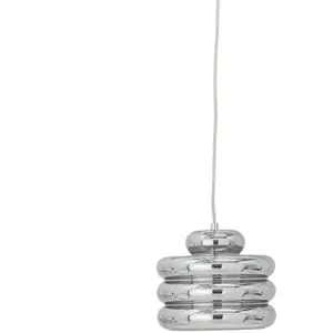 Bloomingville Lampe suspendue Spike argent - 82062653 pas cher