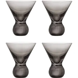 Bloomingville - Verre à cocktail Corliss - Gris - Verre