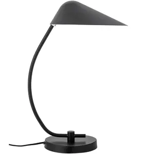 Bloomingville Lampe de table Nisella noire - 82068686 pas cher