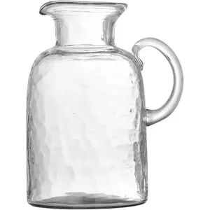 Bloomingville - Carafe Asha en verre recyclé Transparent taille unique pas cher