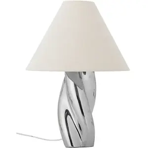 Comparateur de prix : Bloomingville Lampe de table Silva argent - 82062945