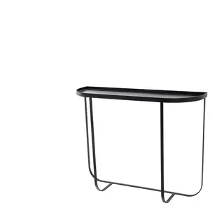 Bloomingville Table d'appoint de fer noir Harper