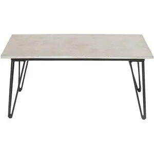 Bloomingville Table basse Mundo gris 90x42x60cm pas cher