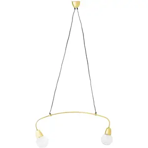 Bloomingville Hanging L94xH30 d'or de la lampe cmVendu parinteriorlabels