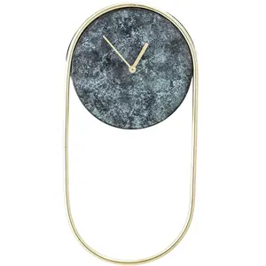 Comparateur de prix : Bloomingville Horloge en métal - vert