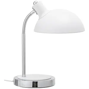 Bloomingville Lampe de table en métal blanc pas cher