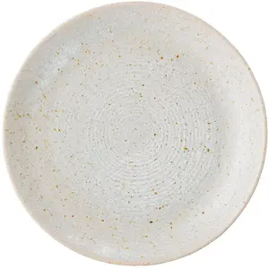 Bloomingville Assiette taupe Ø16cm - lot de 6 pièces pas cher