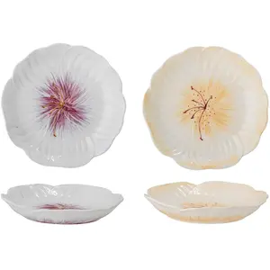 Comparateur de prix : Bloomingville Lot 2 assiettes Lou en grès D21