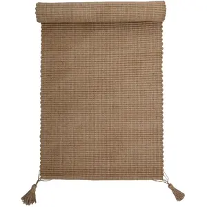 Tapis Karli Nature Jute - Bloomingville pas cher