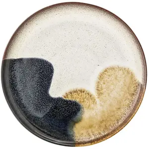 Comparateur de prix : Bloomingville - Assiette à diner Jules Multicolore taille unique