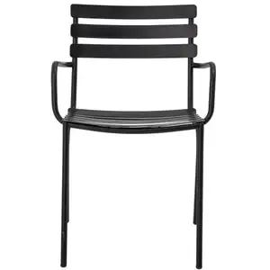 Bloomingville Chaise Monsi - noire pas cher