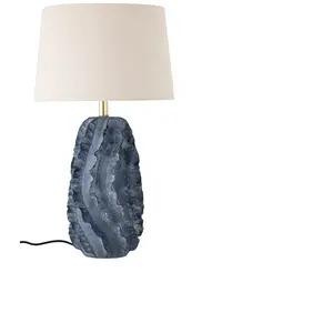 Bloomingville Lampe de table Natika - bleu pas cher