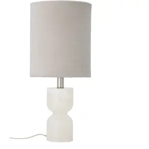 Bloomingville Lampe de table en albâtre - naturel pas cher
