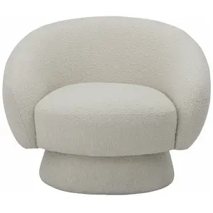 Comparateur de prix : Fauteuil en tissu bouclé Ted - Bloomingville