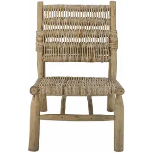 Bloomingville Chaise Ruthy, Naturel, Bois de teckVendu parinteriorlabels