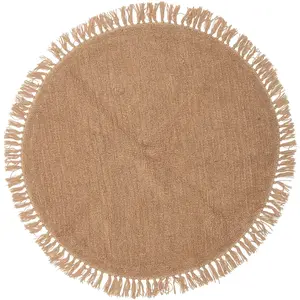Bloomingville Tapis Lenea marron - 82052946 pas cher