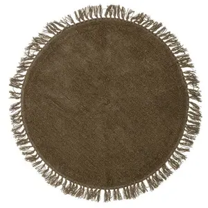 Bloomingville Tapis Lenea vert - 82052948 pas cher