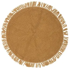 Bloomingville Tapis Lenea jaune - 82052949 pas cher