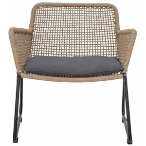 Bloomingville Chaise longue Mundo marron - 82051214 pas cher