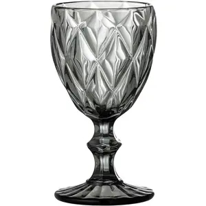 Comparateur de prix : Bloomingville - Verre à vin Verres & carafes - Gris - Verre