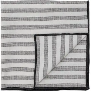 Bloomingville - 4 Serviettes Eleonora blanches - L.45xW.45 cm T.U
