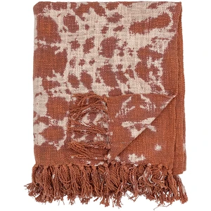 CREATIVE COLLECTION - Plaid Giuseppa  marron - L.160xW.130 cm T.U