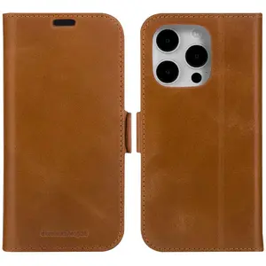 Comparateur de prix : dbramante1928 Étui de téléphone portefeuille Copenhagen iPhone 15 Pro Max - Brun