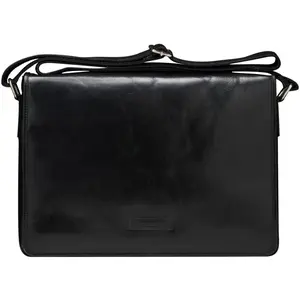 Comparateur de prix : dbramante1928 - Marselisborg Sacoche pour Ordinateur Portable 14 Pouces pour Femmes et Hommes - Porte-Documents avec Bandoulière Réglable - Fabriqué en Cuir Robuste et de Haute Qualité - Noir
