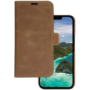 Comparateur de prix : dbramante1928 Étui Portefeuille en Cuir Lynge pour iPhone 12 Pro Max - Marron