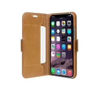 Comparateur de prix : dbramante1928 Copenhagen Slim - Etui portefeuille iPhone 12 Pro Max - Marron