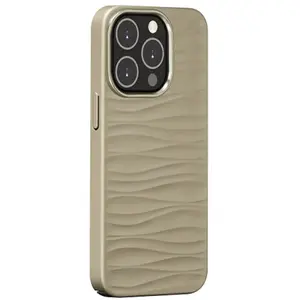 dbramante1928 Dune - Coque de protection pour téléphone portable - 100 % de plastique recyclé - sable - pour Apple iPhone 14 Pro